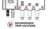 suggested  trap  locations  for  warehouses  -  Gremar,  Inc.